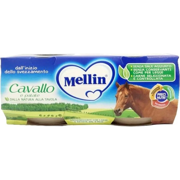 Mellin Cavallo E Patate - 2 Omogeneizzato Da 80 G-image