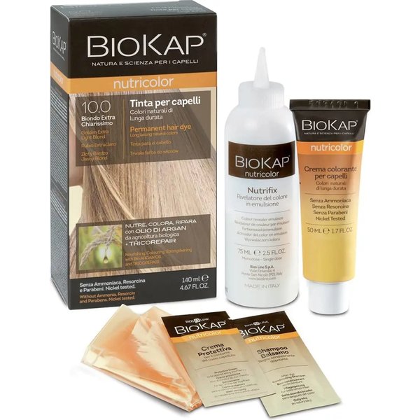 Bios Line Biokap Nutricolor - Tinta Per Capelli N.10,0 Biondo Extra Chiarissimo-image
