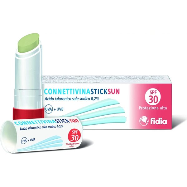 Fidia Connettivina Stick Sun SPF30 - Protezione Per Labbra Secche 3 Gr-image