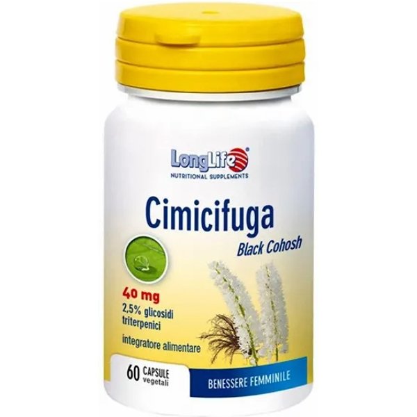 Longlife Cimicifuga 60 Capsule - Integratore Per La Menopausa-image