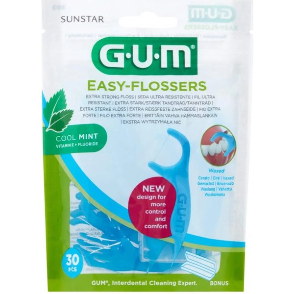 Sunstar Gum Easy Flossers - 30 Forcelle Interdentali-image