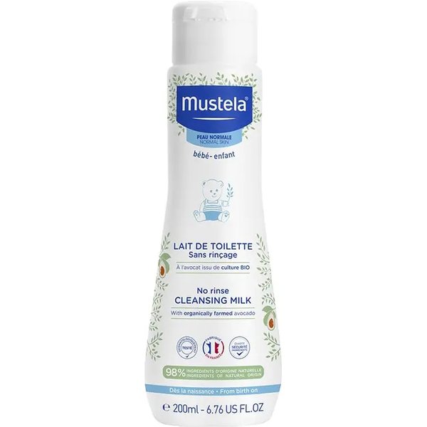 Mustela Latte Di Toilette - Detergente Delicato Per Bambini 200 Ml-image