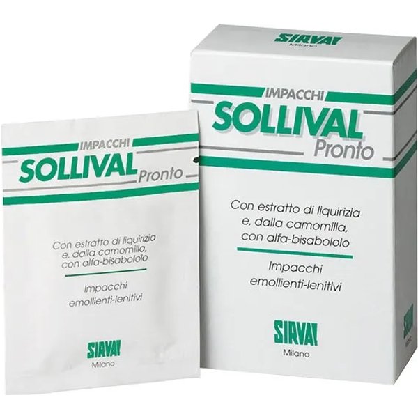 Sirval Sollival Pronto - Impacchi Emollienti Lenitivi 12 Bustine-image