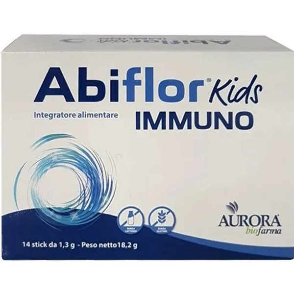 Abiflor Kids Immuno 14 Stick - Integratore Di Fermenti Lattici-image