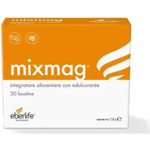 Eberlife Mixmag 30 Bustine Gusto Arancia - Integratore Di Magnesio-image