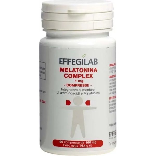 Melatonina Complex 1 Mg - Integratore Per Il Sonno 90 Compresse-image