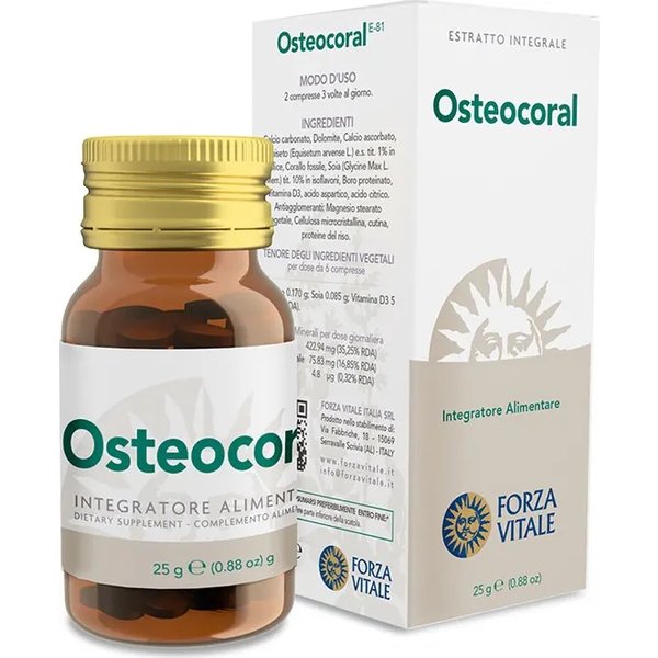 Osteocoral 60 Compresse - Integratore Per Le Ossa-image