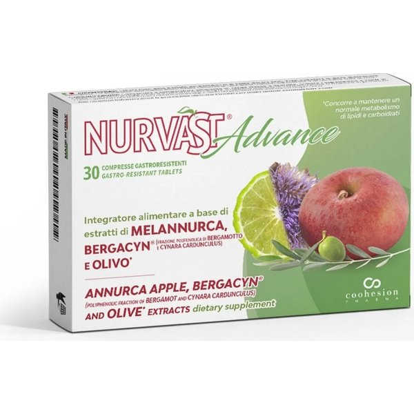 Nurvast Advance 30 Compresse - Integratore Per Il Colesterolo-image