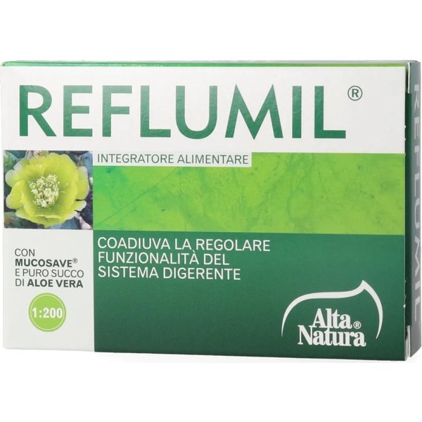 Alta Natura Reflumil 30 Compresse - Integratore Per La Funzionalità Digestiva-image