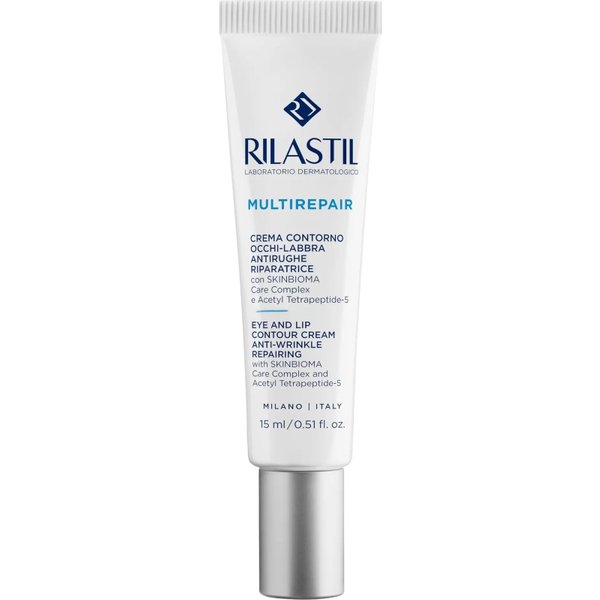 Rilastil Multirepair - Crema Contorno Occhi-Labbra Antirughe Riparatrice Nuova Formulazione 15 Ml-image