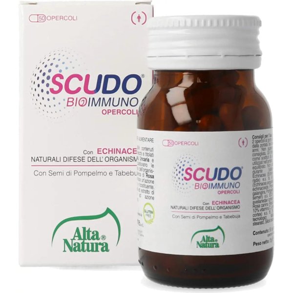 Alta Natura Scudo Bioimmuno 50 Opercoli - Integratore Per Le Difese Dell'organismo-image