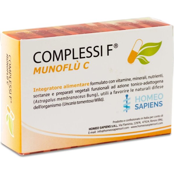 Complessi F Munoflù C 30 Compresse - Integratore Immunostimolante-image