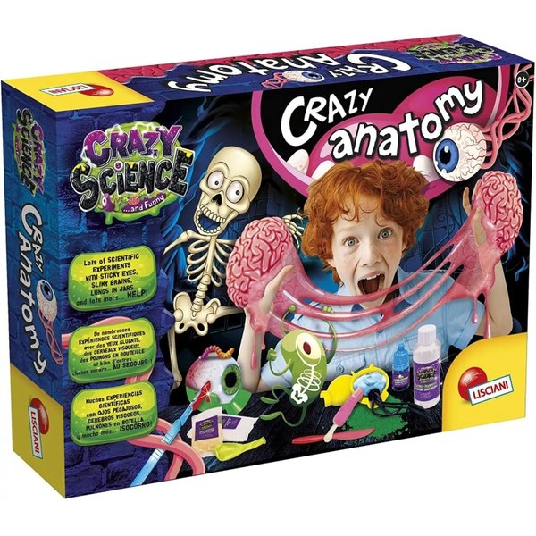 Lisciani Crazy Science Crazy Anatomy - Esperimenti Schifosi-image