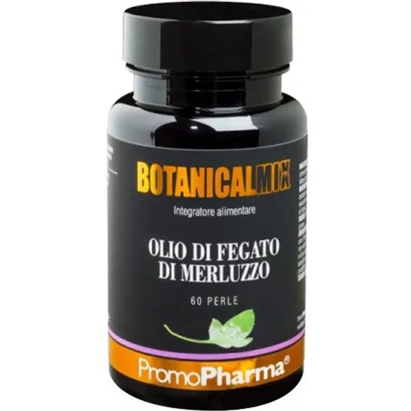 Botanical Olio Di Fegato Di Merluzzo 60 Perle - Integratore Per Le Ossa-image