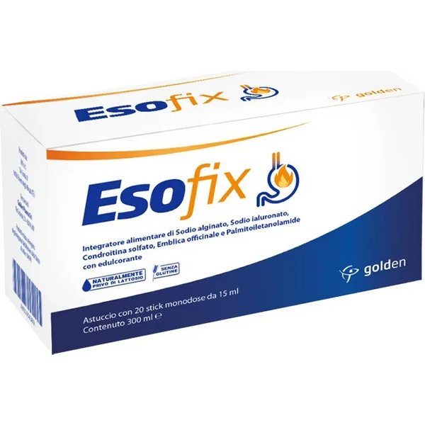 Esofix 20 Stick Monodose Da 15 Ml - Integratore Contro L'acidità Gastrica-image