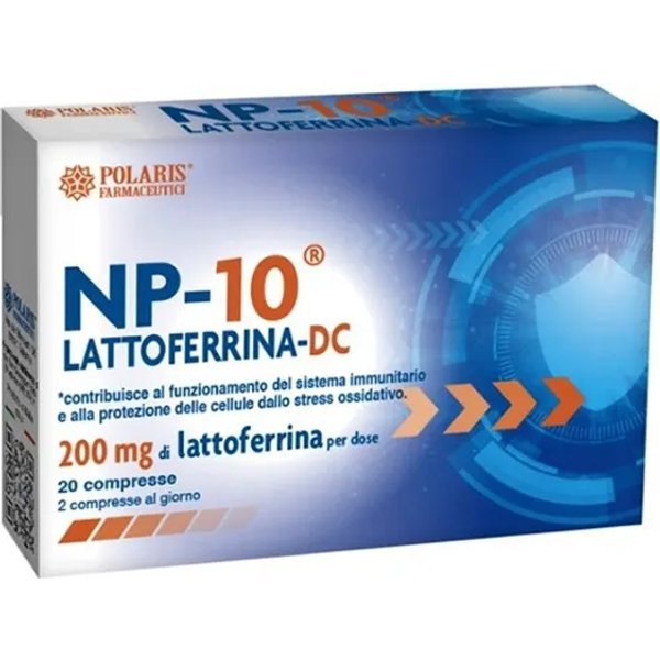 Np-10 Lattoferrina Dc 20 Compresse - Integratore Immunostimolante-image