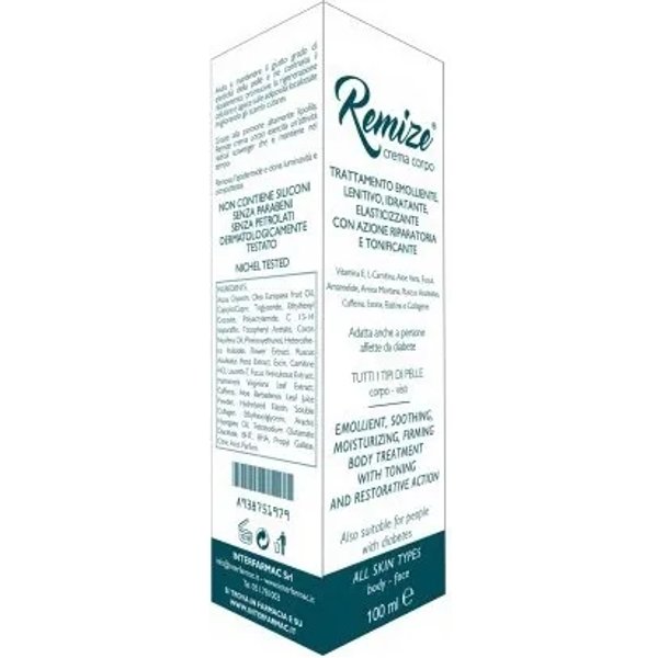 Interfarmac Remize Crema Corpo - Crema Rassodante 100 Ml-image