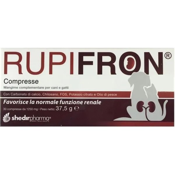 Shedir Pharma Rupifron 30 Compresse - Mangime Complementare Per La Funzione Renale-image