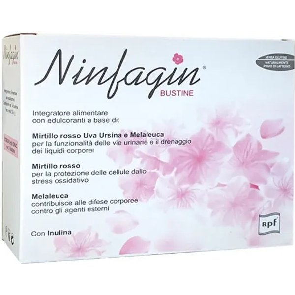 Ninfagin 14 Bustine - Integratore Per Il Benessere Delle Vie Urinarie-image