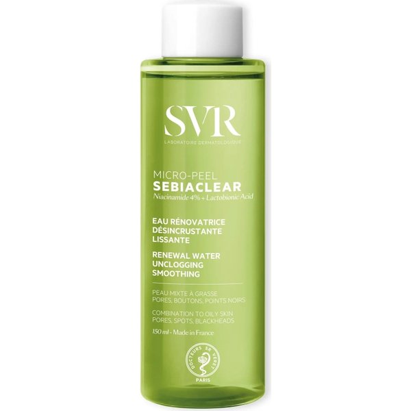 Laboratoires Svr Sebiaclear Micro-Peel - Acqua Detergente Dermatologica 150 Ml-image