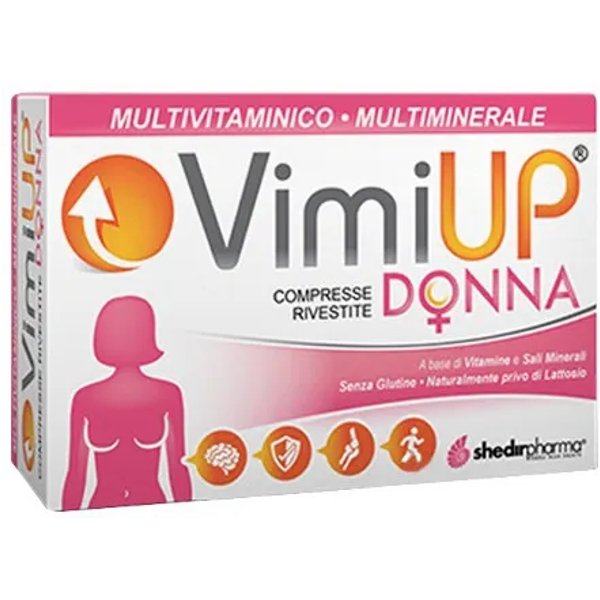 Vimi Up Donna 30 Compresse Rivestite - Integratore Per La Stanchezza-image