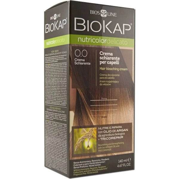 Bios Line Biokap Nutricolor Delicato - Crema Schiarente N. 0.0-image