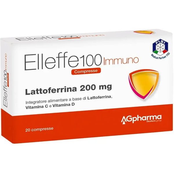 Elleffe 100 Immuno 20 Compresse - Integratore Per Il Sistema Immunitario-image