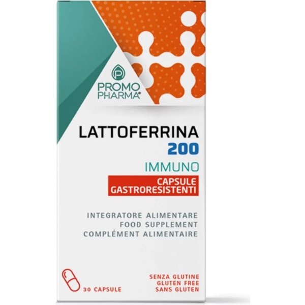 Lattoferrina 200 - Integratore Per Le Difese Immunitarie 30 Capsule-image