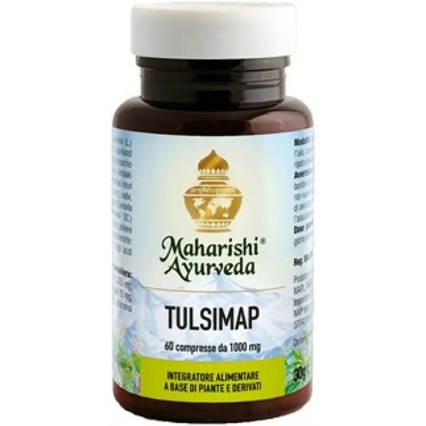 Tulsimap 60 Compresse - Integratore Per Le Vie Respiratorie-image