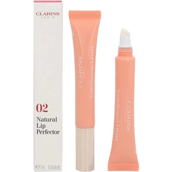Clarins Eclat Minute Embellisseur LèVres Lip Perfector - Lucidalabbra N. 02 Apricot Shimmer-image