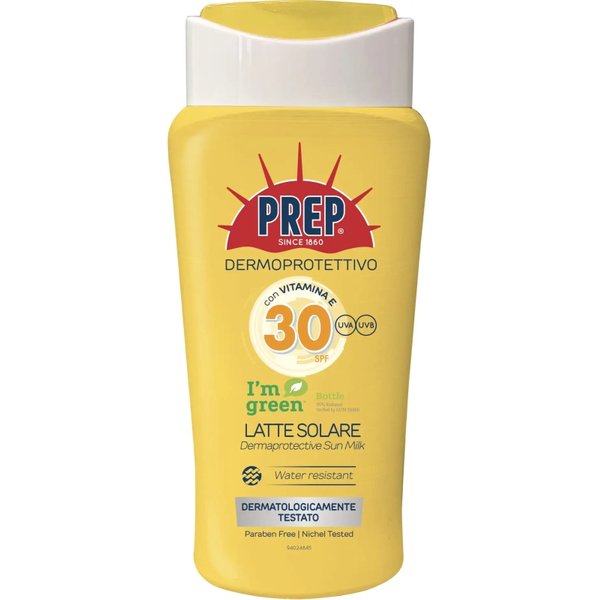 Prep Crema Solare 30 SPF Latte Dermoprotettivo Protezione Alta 200 Ml-image