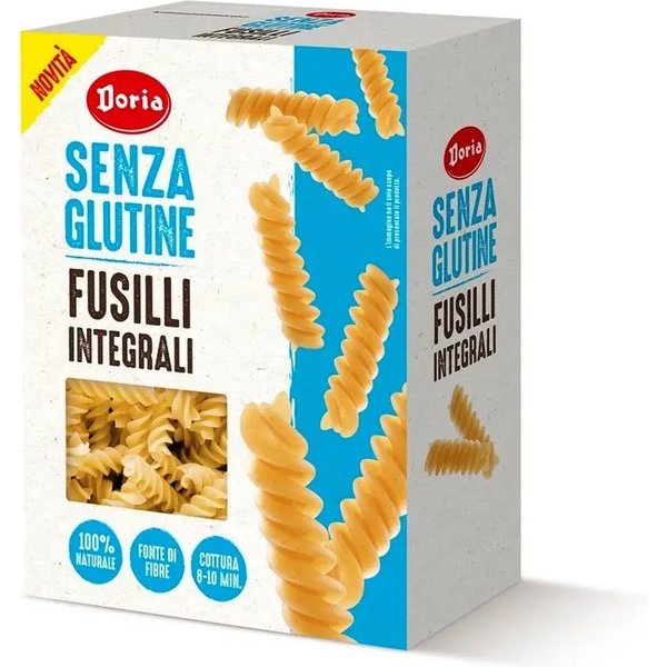 Doria Senza Glutine - Fusilli Integrali 400 G-image