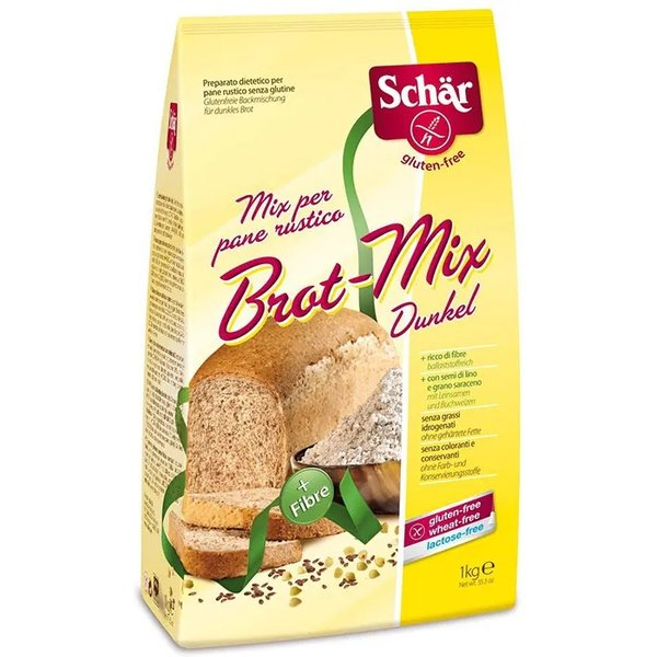 Schar Brot-Mix Dunkel - Mix Per Pane Rustico 1 Kg-image