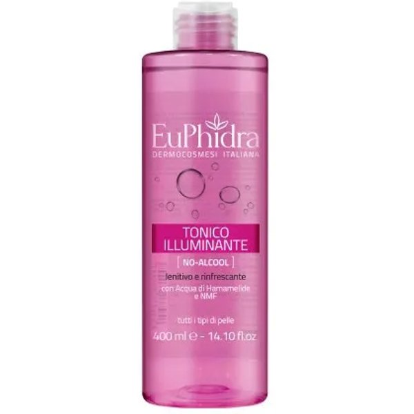 Euphidra Tonico Illuminante Lenitivo E Rinfrescante Per Il Viso 400 Ml-image