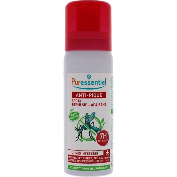 Puressentiel Sos Insetti Spray - Antipuntura Repellente E Lenitivo 75 Ml-image