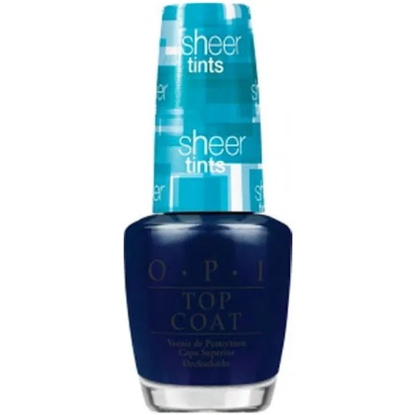 OPI Sheer Tints - Top Coat S04 - I Can Teal You Like Me-image