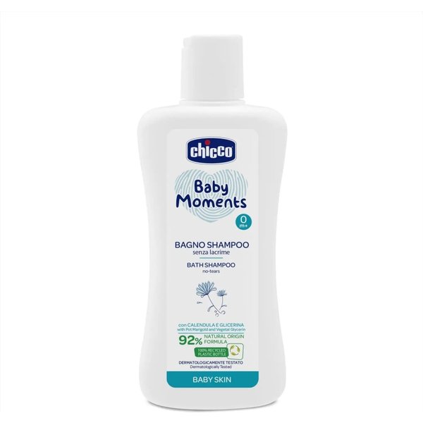 Chicco Baby Moments - Bagno Shampoo Senza Lacrime 200 Ml-image