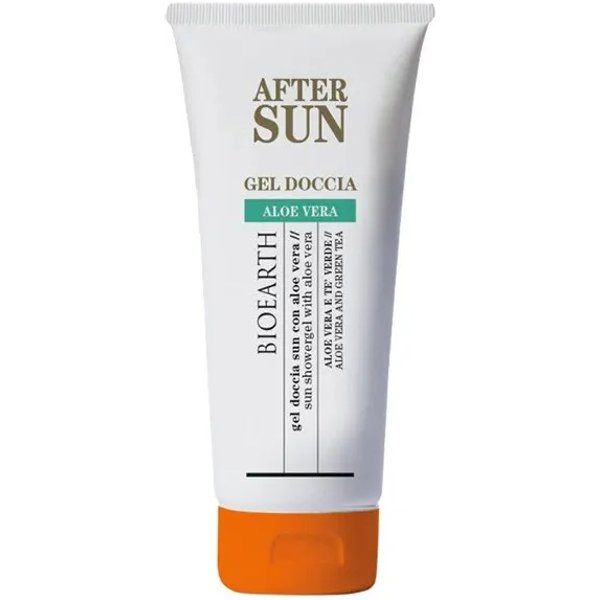 Bioearth After Sun - Gel Doccia Con Aloe Vera 200 Ml-image