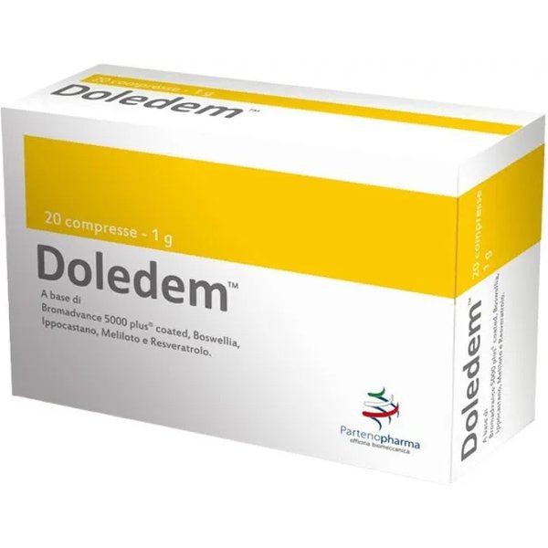 Doledem 20 Compresse - Integratore Per Dolore E Gonfiore Da Infiammazione-image