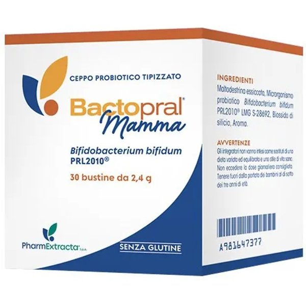 Bactopral Mamma 30 Bustine - Integratore Per L'equilibrio Della Flora Batterica Intestinale-image