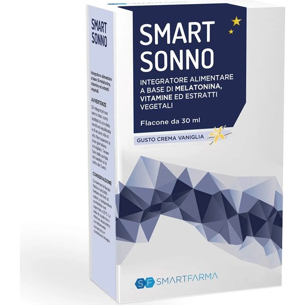 Smart Sonno 30 Ml Gusto Crema E Vaniglia - Integratore Per Il Riposo Ed Il Buonumore-image