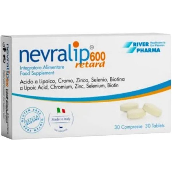 Nevralip 600 Retard 30 Compresse - Integratore Antiossidante-image