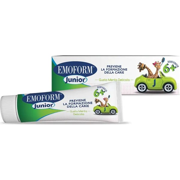 Emoform Junior 6+ Dentifricio Per Bambini Alla Menta Delicata 75 Ml-image