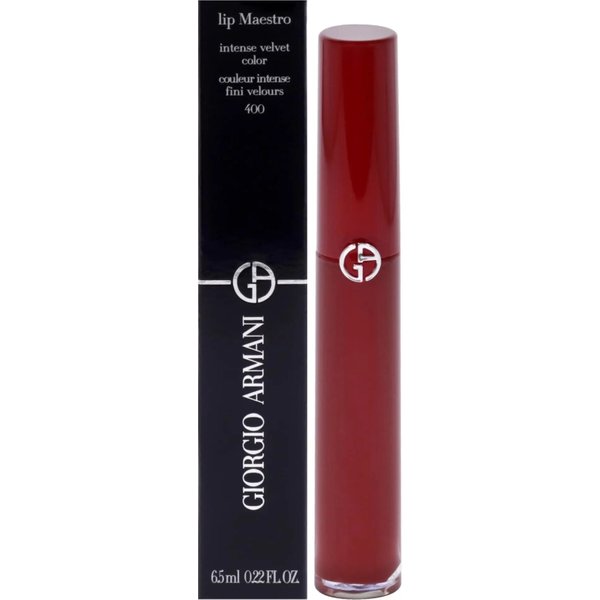 Giorgio Armani Lip Maestro - Rossetto Liquido Mat Vellutato N. 400 The Red-image