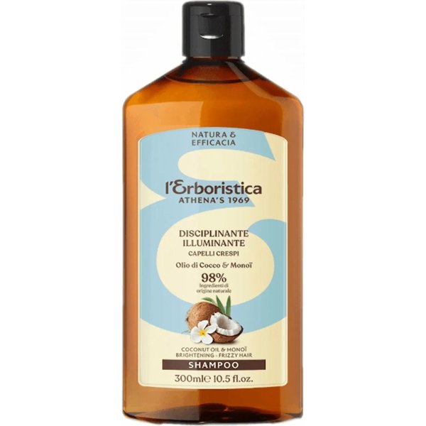 L'Erboristica Olio Di Cocco & Monoi - Shampoo Disciplinante Illuminante 300 Ml-image