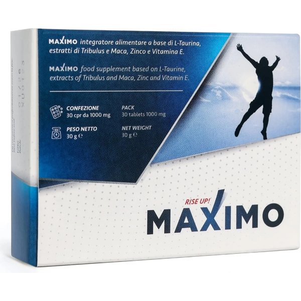 Maximo 30 Compresse - Integratore Per Disfunzione Erettile-image