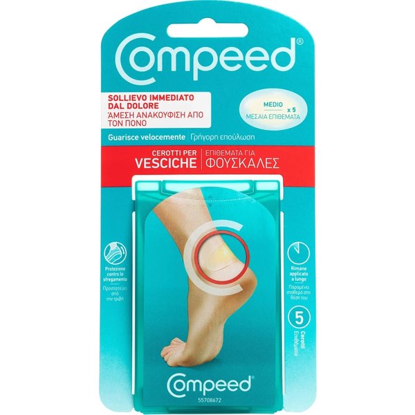 Compeed 5 Cerotti Per Vesciche - Medi-image