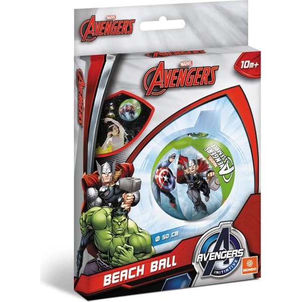 Mondo Avengers Beach Ball - Pallone Gonfiabile Da 50 Cm Di Diametro-image