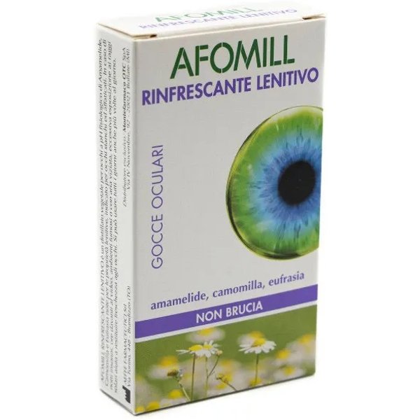 Afomill Rinfrescante Lenitivo - Gocce Oculari 10 Fiale Monodose-image