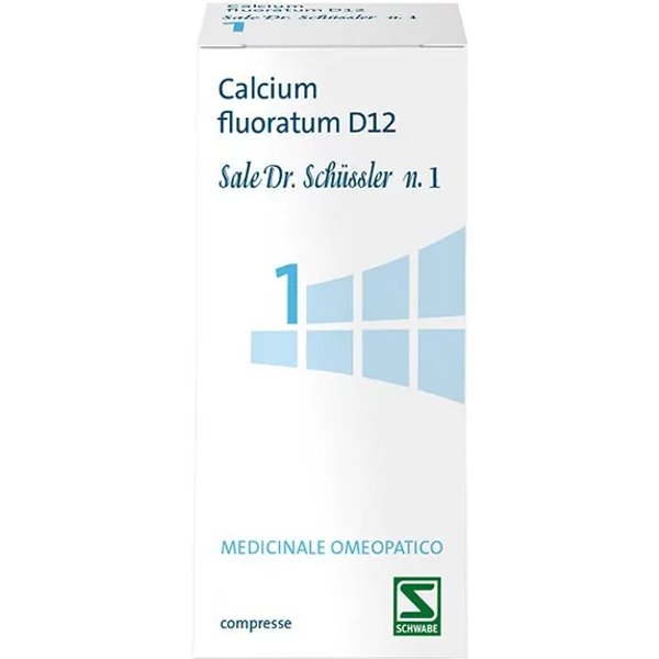 Dr.Schussler Sale N. 1 Calcium Fluoratum D12 - Farmaco Omeopatico 200 Compresse-image